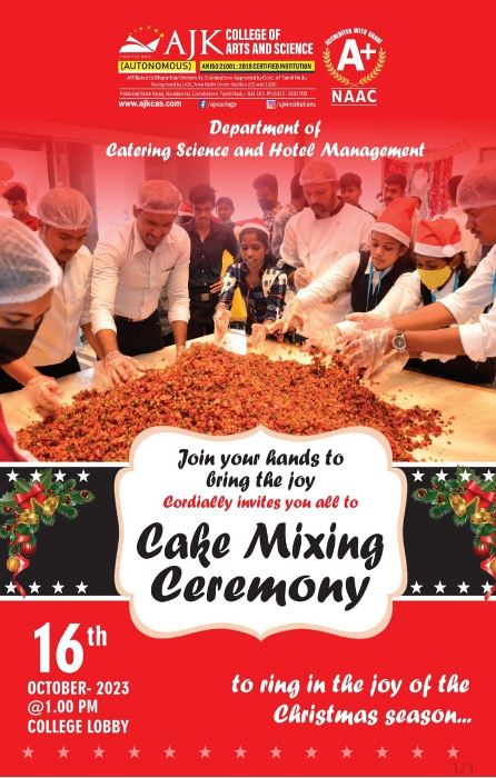 Christmas Cake Mixing Ceremony 20233